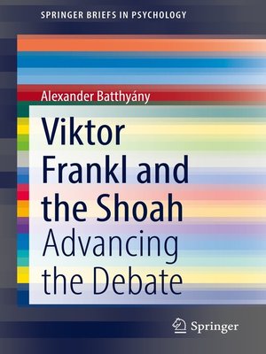 cover image of Viktor Frankl and the Shoah